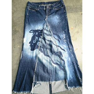 Custom Denim Skirt